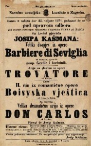 Barbiere di Seviglia • Trovatore • Boisyska vještica • Don Carlos