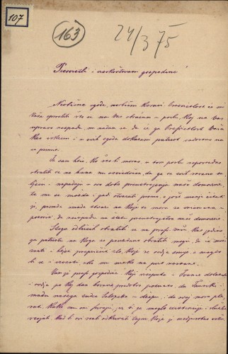 Pismo Brooza Ivanu Kukuljeviću