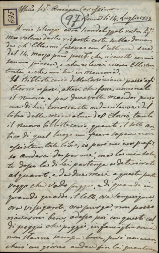 Pismo Pietra Mancioni Ivanu Kukuljeviću