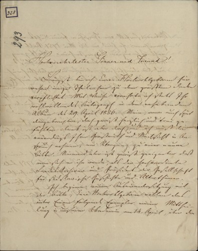 Pismo Wilhelma Haidingera Ivanu Kukuljeviću