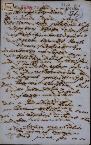 Pismo Gjure Kontića Ivanu Kukuljeviću
