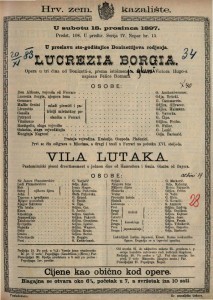 Lucrezia Borgia • Vila lutaka