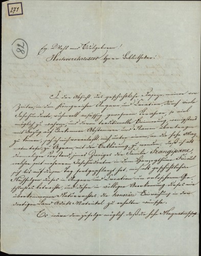 Pismo Antigona Frangipana Ivanu Kukuljeviću
