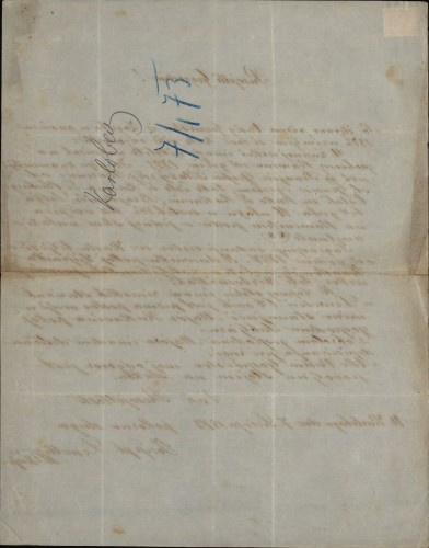 Pismo Josipa Demellija Ivanu Kukuljeviću