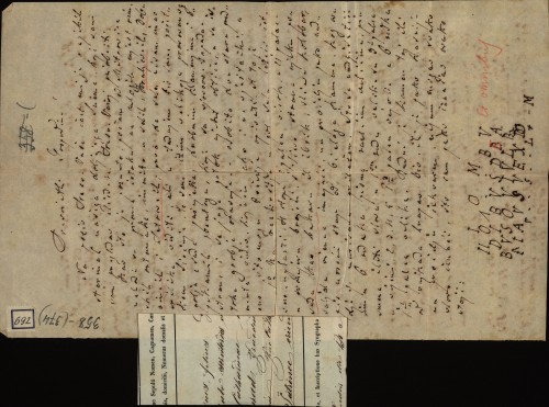 Pismo Gjure Malachowskog Ivanu Kukuljeviću