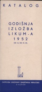Godišnja izložba LIKUM-a 1952