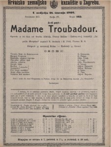 Madame Troubadour
