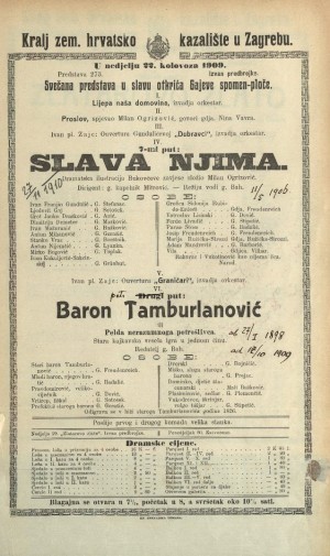 Slava njima • Baron Tamburlanović ili Pelda nerazumnoga potrošlivca