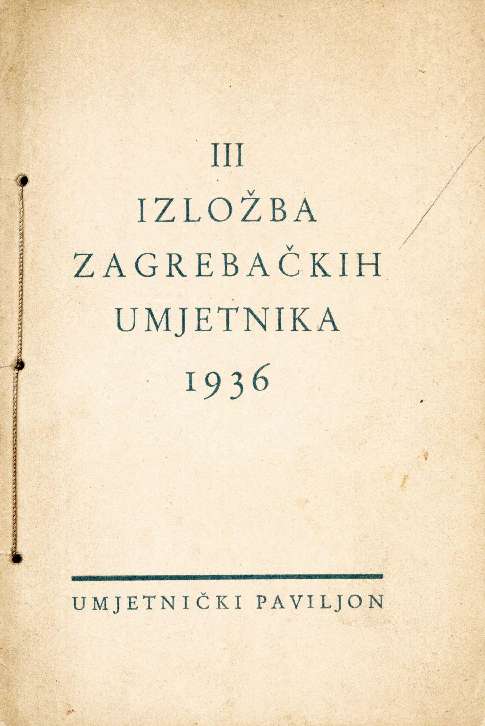 III izložba zagrebačkih umjetnika 1936