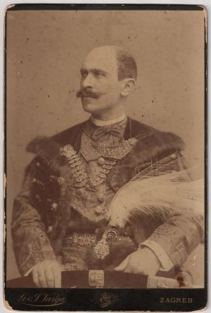 Teodor Drašković u magnatskoj uniformi
