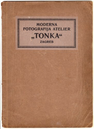 Katalog Fotografskog atelijera "Tonka", 1924.