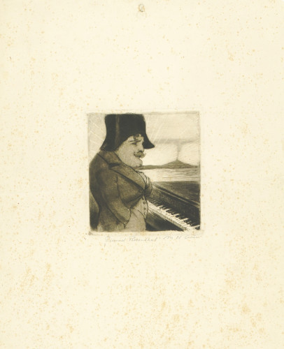 Pianist Rosenthal / M. [Menci] Cl. [Clement] Crnčić.