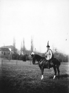 Karlo Drašković na konju