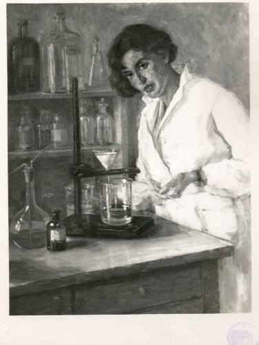 Žena u laboratoriju