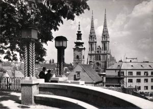 Zagreb - Panorama sa Strossmayerovog šetališta