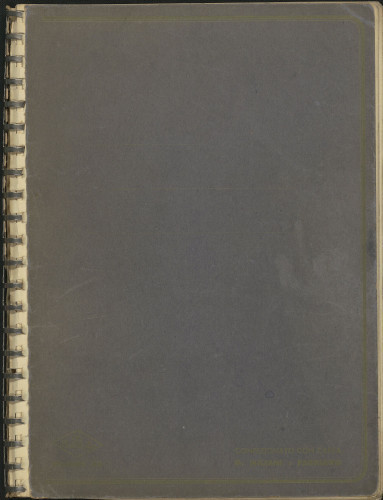 Marta Ehrlich - Skizzenbuch, Rim, 1954.