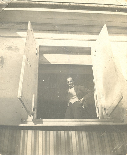 Hugo Ehrlich na prozoru