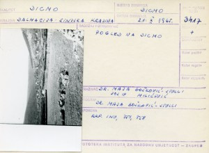 Folklorna građa Sinjske krajine, 1965.: Pogled na Dicmo.