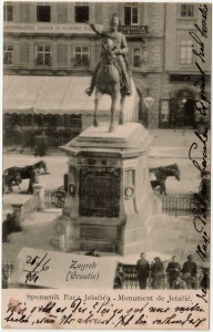 Zagreb - Jelačićev spomenik