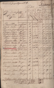 Zapisnik (Eingaben protokoll); 1825/26-1844/45; 1 knjiga