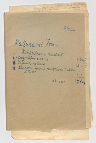 I. Izvorne pjesme / Ivan Mažuranić