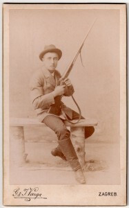 Hans Pongratz u lovačkom odijelu