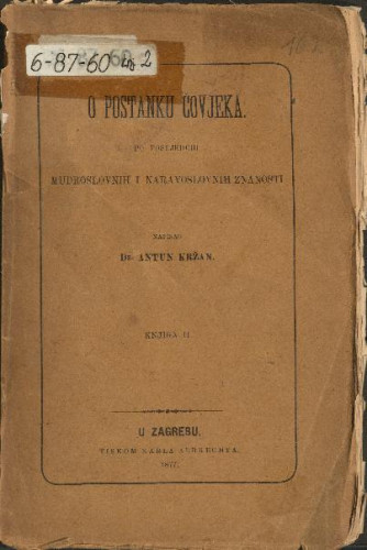 O postanku čovjeka