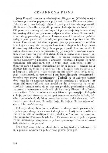 Cézannova pisma