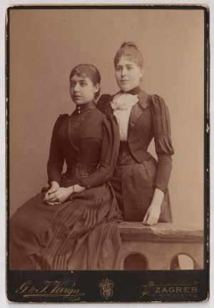 Marie Mihalovich i Ilsa Bamberg