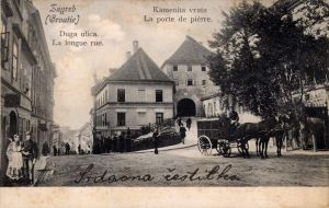 Zagreb - Kamenita vrata i Radićeva ulica