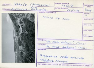 Narodne pripovijetke, predaje i pjesme iz Dubrovačke župe i Rijeke dubrovačke, 1962.: Pogled na selo.